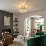 Plafonnier en verre salon – Image 2