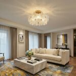 Plafonnier fleur cristal – Image 8