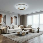 Plafonnier led doré – Image 5