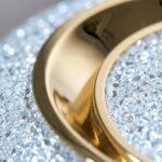 Plafonnier led doré – Image 6