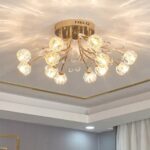 Plafonnier forme fleurs luxe – Image 2