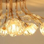 Plafonnier forme fleurs luxe – Image 4