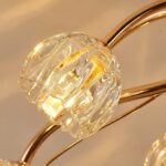 Plafonnier forme fleurs luxe – Image 5