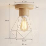 Plafonnier salle de bain industriel – Image 7