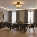 Vintage plafonnier salon – Image 7