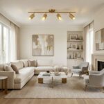 Plafonnier spot doré led – Image 2