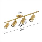 Plafonnier spot doré led – Image 4