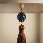 Plafonnier en tissu fleuri – Image 7