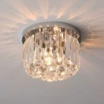 Plafonnier en verre moderne