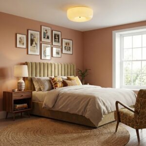 Plafonnier vintage chambre 1