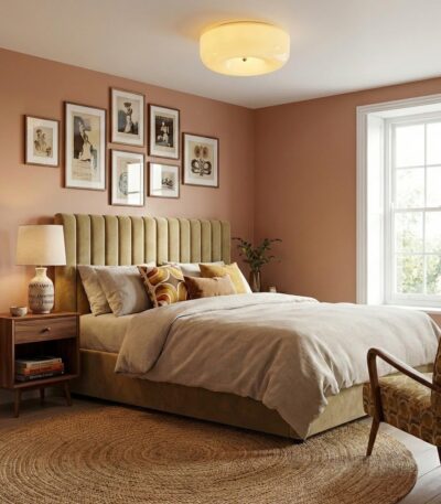 Plafonnier vintage chambre 1