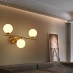 Applique murale 3 boules