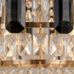 Luminaire plafonnier laiton cristal – Image 5