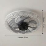 Mini ventilateur electrique plafonnier – Image 6