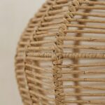 Petit plafonnier rotin – Image 2