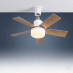 Petit ventilateur plafonnier 5 palmes – Image 9