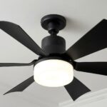 Petit ventilateur plafonnier noir – Image 4