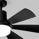 Petit ventilateur plafonnier noir – Image 7