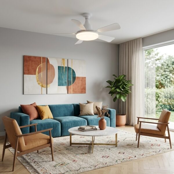 Petit plafonnier ventilateur