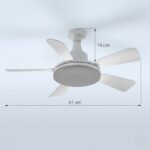 Petit plafonnier ventilateur – Image 4