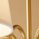 Plafonnier 3 lampes abat jour – Image 4