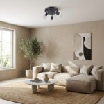 Plafonnier 3 lampes noir – Image 7