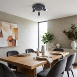 Plafonnier 3 lampes noir – Image 5