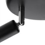 Plafonnier 3 lampes noir – Image 6