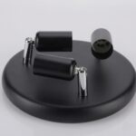 Plafonnier 3 lampes noir – Image 4