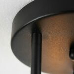 Plafonnier 3 lampes vintage – Image 9