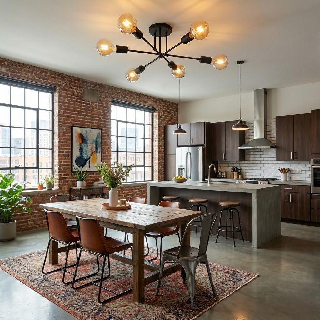 Plafonnier-6-spots-1 Plafonnier 6 spots – Image 1