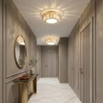 Plafonnier art deco entrée – Image 3