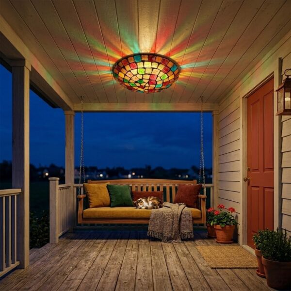 Plafonnier art deco exterieur