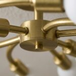 Plafonnier boule laiton – Image 4