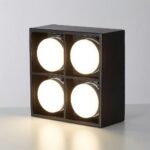 Plafonnier carré 4 spots orientables – Image 8