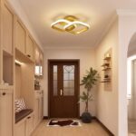 Plafonnier-carré-doré-1