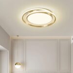 Plafonnier couloir art déco rond – Image 7