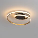 Plafonnier doré chambre – Image 2