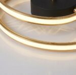 Plafonnier doré chambre – Image 4