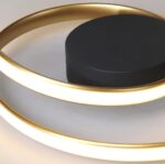 Plafonnier doré chambre – Image 7