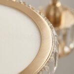 Plafonnier doré moderne – Image 5