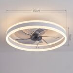 Plafonnier et ventilateur cuisine – Image 7