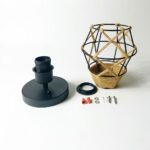 Plafonnier exterieur rotin – Image 3