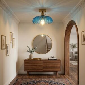 Plafonnier-fleur-bleu-1