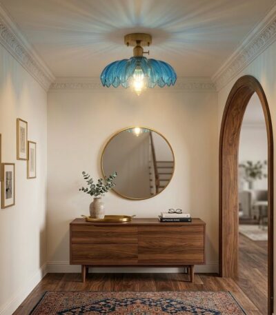 Plafonnier-fleur-bleu-1