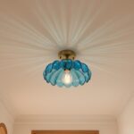 Plafonnier fleur bleu – Image 7
