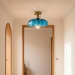 Plafonnier fleur bleu – Image 3