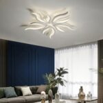 Plafonnier fleur led