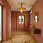 Plafonnier laiton antique – Image 3