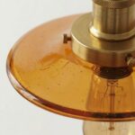 Plafonnier laiton antique – Image 5